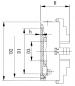 Preview: 4-jaw chuck made of cast iron Bernardo Standard 4-jaw chuck DK12-80