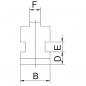 Preview: Jaws for 3-jaw chuck PS3 / PO3 Bernardo Hard master jaws MJ-PS3-160