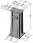 Preview: Stands for sanding machine Bernardo Stand model H