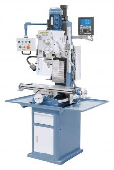 Bohr- und Fräsmaschine Bernardo FM 50 HSV inkl. 3-Achs-Digitalanzeige