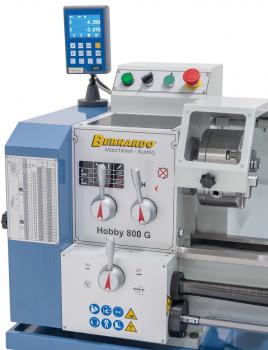 Precision lathes Bernardo Hobby 800 G / 400 V incl. 3-axis digital readout DT 40