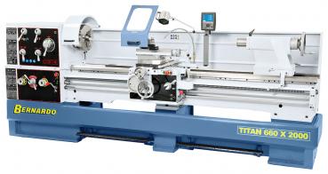 Universal turning lathes with digital readout Bernardo Titan 660 x 1500