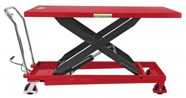 Hydraulic scissor lift table with big table surface Bernardo TG 500