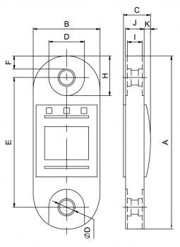 Kranwaagen Bernardo ID 6400