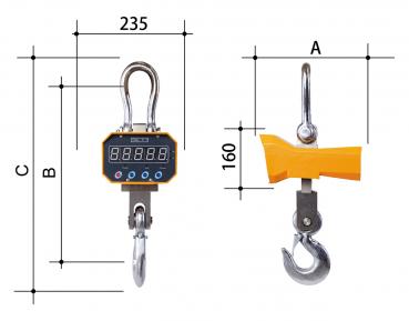 Kranwaagen Bernardo CW 1000