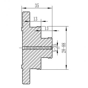 Spannfutter Bernardo Spannfutter-Set Premium M 115