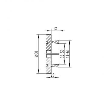 Spannfutter Bernardo Spannfutter M 70 mit Standardbacken Typ A