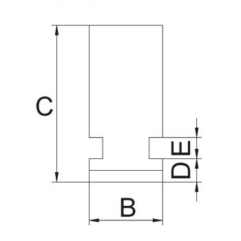 Jaws for 3-jaw chuck PS3 / PO3 Bernardo Soft solid jaws SJ-PS3-80