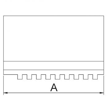 Backen für 4-Backenfutter PS4 / PO4 Bernardo Weiche Monoblockbacken SJ-PS4-400