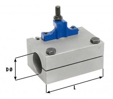 Spannmittel für Werkzeuge Bernardo Wechselhalter mit Morsekegel diam. 40 x 100 mm für Größe E