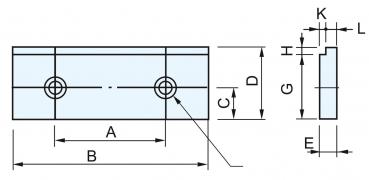 Jaws for PHV / CHV Bernardo Stufenbacken SJ 100 - 2 Stk.