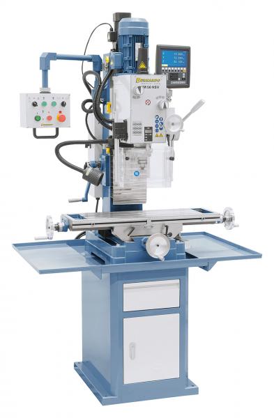 Bohr- und Fräsmaschine Bernardo FM 50 HSV inkl. 3-Achs-Digitalanzeige