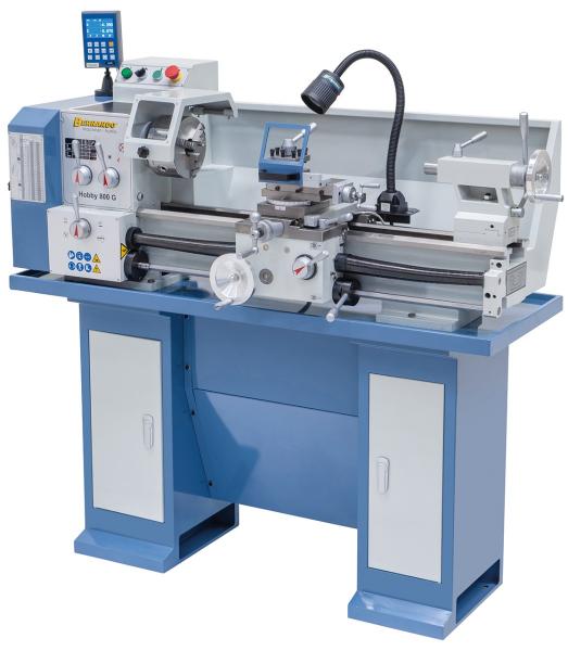 Precision lathes Bernardo Hobby 800 G / 400 V incl. 3-axis digital readout DT 40