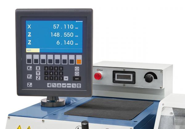 Leit- und Zugspindeldrehmaschine Bernardo Standard 165 V-D inkl. 3-Achs-Digitalanzeige