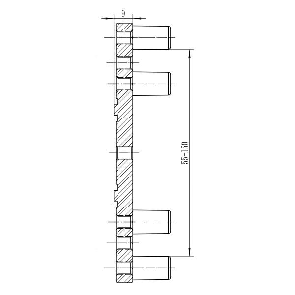 Spannfutter Bernardo Spannfutter-Set Premium M 95