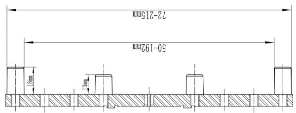 Clamping chucks Bernardo Bowl reversing jaws 8´ inch diameter f. chuck M 115