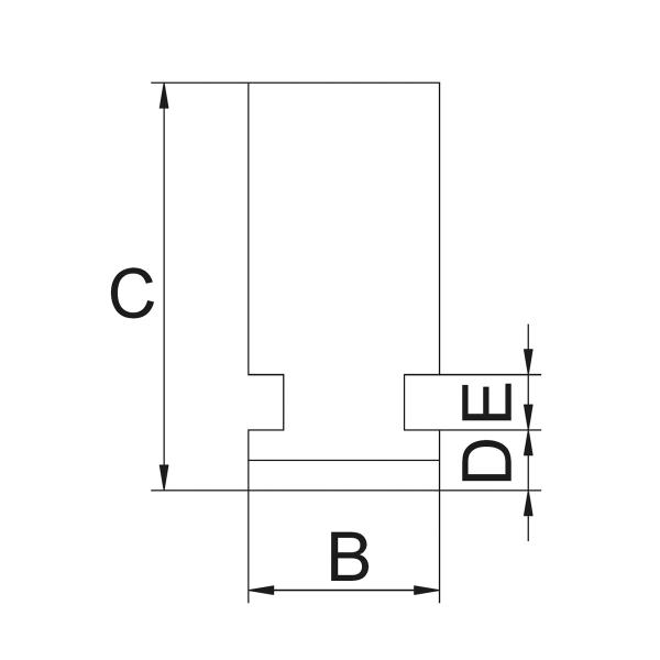 Backen für 4-Backenfutter PS4 / PO4 Bernardo Drehbacken IJ-PS4-630